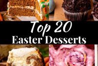20 Irresistible Easter Sweet Treats