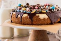 Whimsical Easter Egg Cheesecake