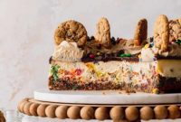Kitchen Sink Cookie Cheesecake
