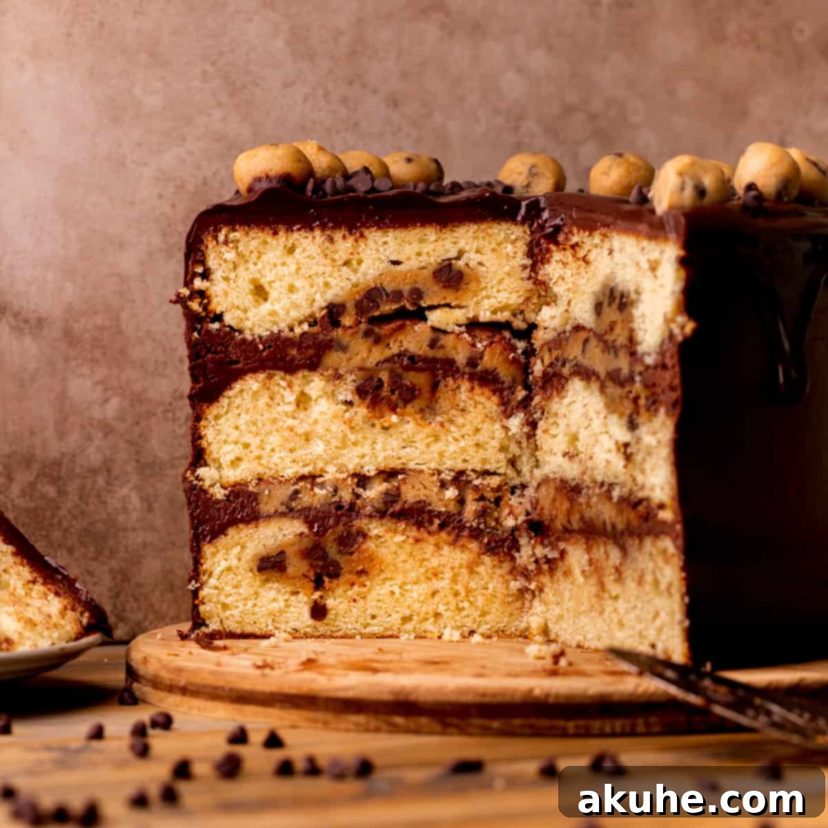 Decadent Cookie Dough Cake 1 featured 1205