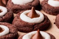 Warm Cocoa Blossom Cookies
