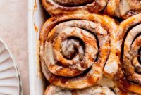 Decadent Caramel Cinnamon Rolls