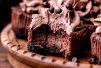 Bite-Sized Chocolate Cheesecakes