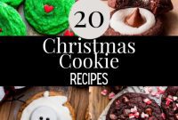 20 Must-Try Christmas Cookie Recipes
