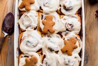 Spiced Gingerbread Swirl Buns