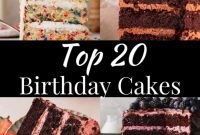 20 Irresistible Birthday Cake Recipes