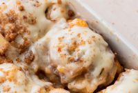 Peach Cobbler Cinnamon Rolls Reimagined