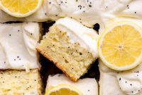 Bright Lemon Poppy Seed Cake