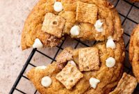 Crunchy Cinnamon Toast Cereal Cookies