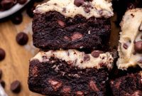Decadent Cookie Dough Brownies