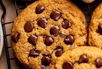 Spiced Pumpkin Chocolate Chip Cookies