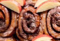 Spiced Apple Cider Cinnamon Rolls