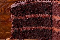 Decadent Moist Chocolate Cake