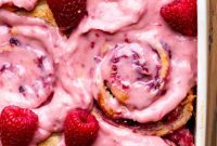 Tangy Lemon Raspberry Buns