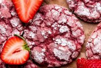 Pink Strawberry Crinkle Delights