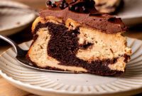 Ultimate Peanut Butter Chocolate Cheesecake