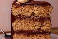 Decadent Banana Chocolate Dream Cake