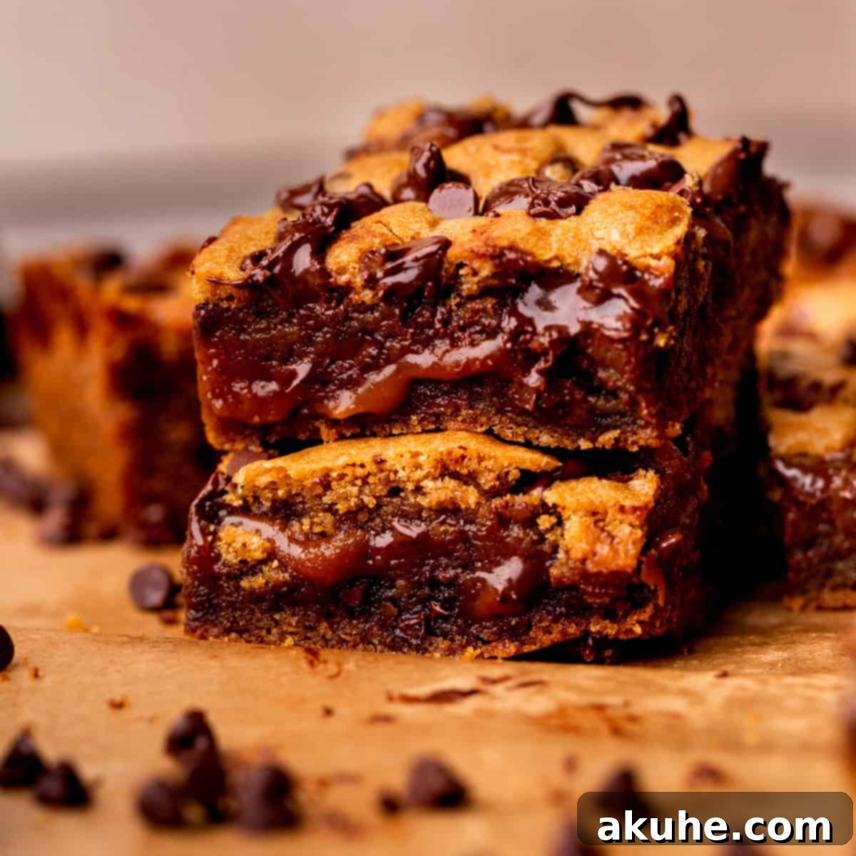 Decadent Caramel Cookie Bars 1 featured 24473