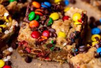 Ultimate Monster Cookie Bars