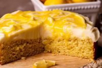 Sunshine Lemon Curd Cake