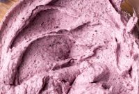 Velvety Blueberry Buttercream