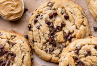 Perfect Peanut Butter Chocolate Chip Cookies