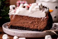 Decadent Hot Chocolate Cheesecake