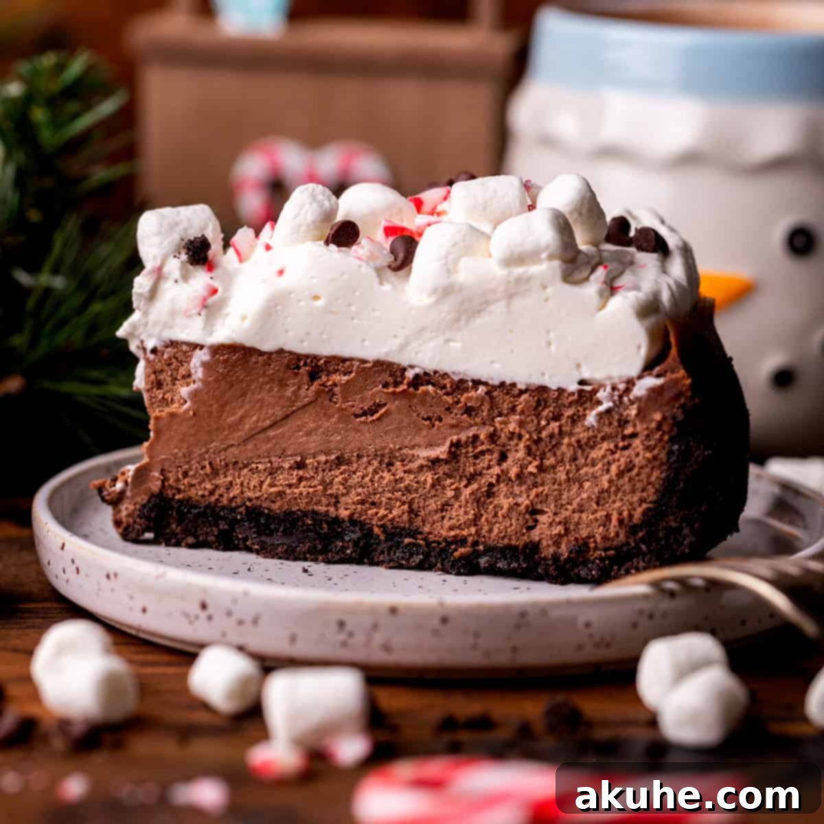 Decadent Hot Chocolate Cheesecake 1 featured 2849
