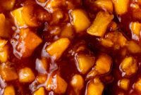 Classic Peach Pie Filling