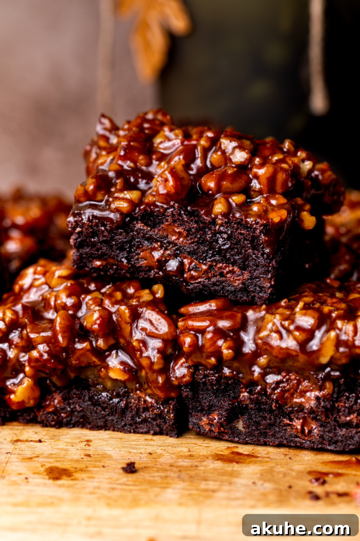 Decadent Pecan Pie Brownies 1 featured 31255