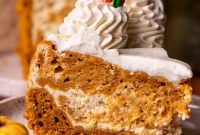 Autumn Pumpkin Cheesecake Cake
