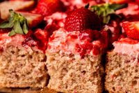 Perfect Fresh Strawberry Cake