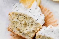Sunshine Lemon Poppy Seed Cupcakes