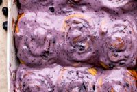 Irresistible Blueberry Cinnamon Rolls