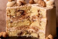 Golden Cinnamon Swirl Cake