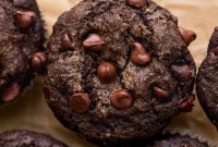 Decadent Triple Chocolate Muffins