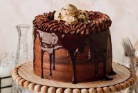 Decadent Cookie Brownie Cake