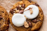 Pumpkin S’mores Cookies