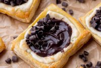Indulgent Chocolate Cream Cheese Danish