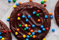 Deep Space Fudge Cookies