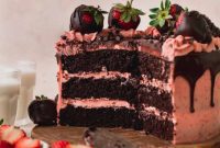 Decadent Chocolate Strawberry Dream Cake