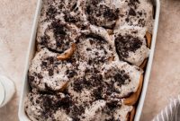 Decadent Oreo Cinnamon Rolls
