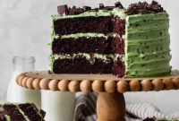 Andes Mint Chocolate Cake