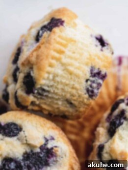 Giant Bakery Style Blueberry Muffins 10 Top view of jumbo blueberry muffins, with a golden-brown hue and visible sugar topping.