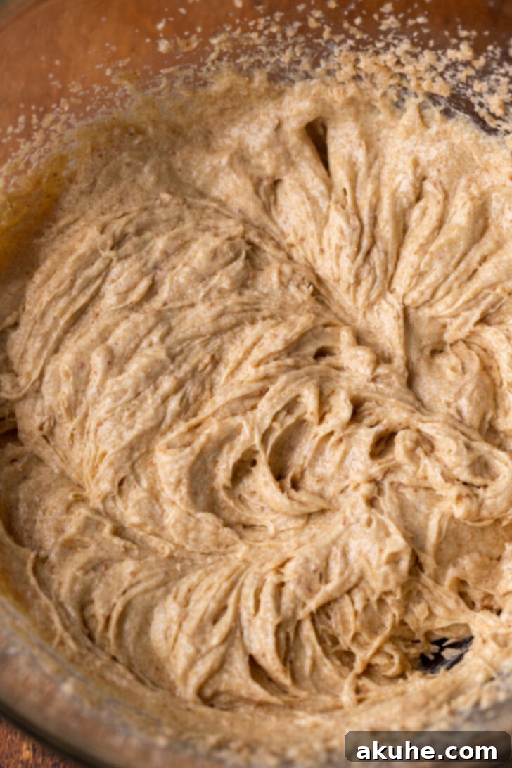 Golden Brown Butter Chocolate Chip Perfection 6 Wet ingredients in a bowl.