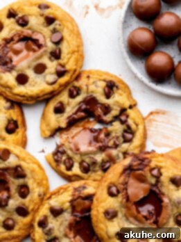Lindt stuffed cookies on a platter.