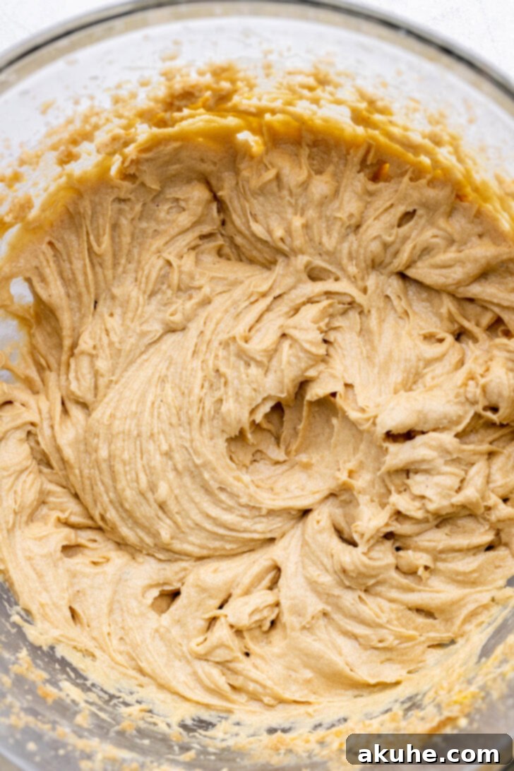 Wet ingredients in a bowl.