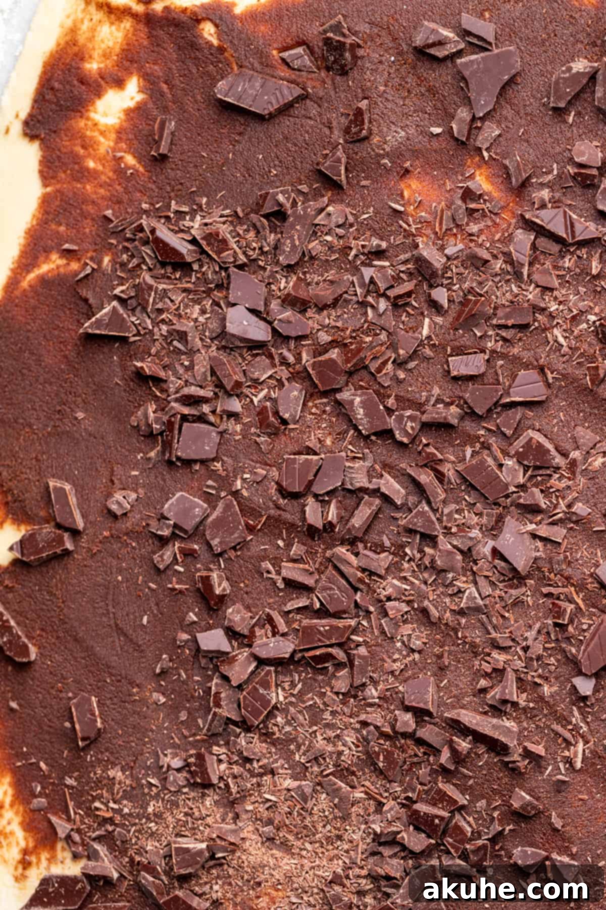 Chocolate Cinnamon Rolls 6 Generous amount of chopped chocolate sprinkled over the filling and dough.