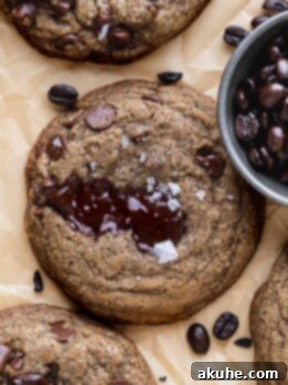 Cookies on parchment paper.