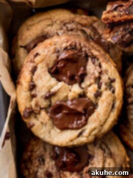 Decadent Peanut Butter Nutella Cookies 12 Close up of peanut butter Nutella cookie in a box.